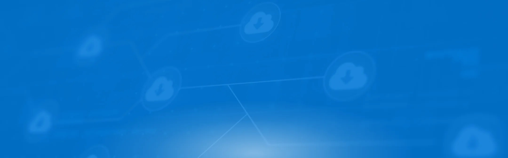 Cloud hosting digital infrastructure background