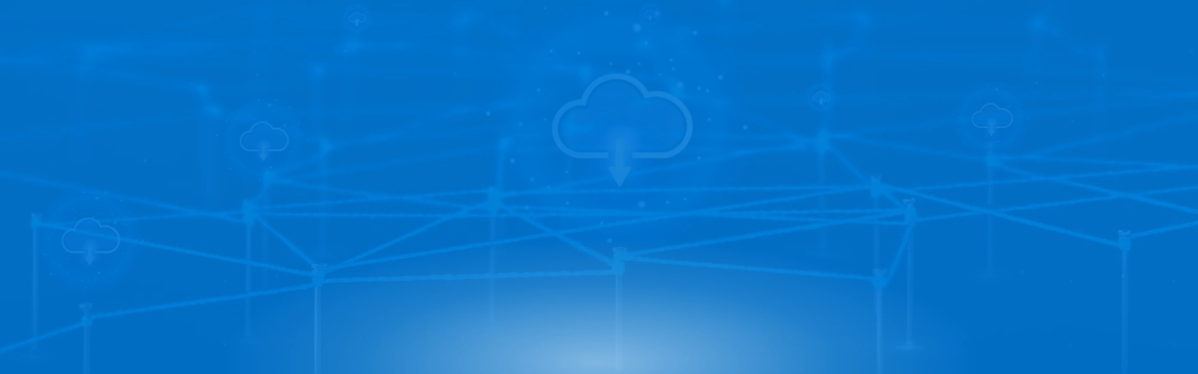 Cloud hosting digital infrastructure background