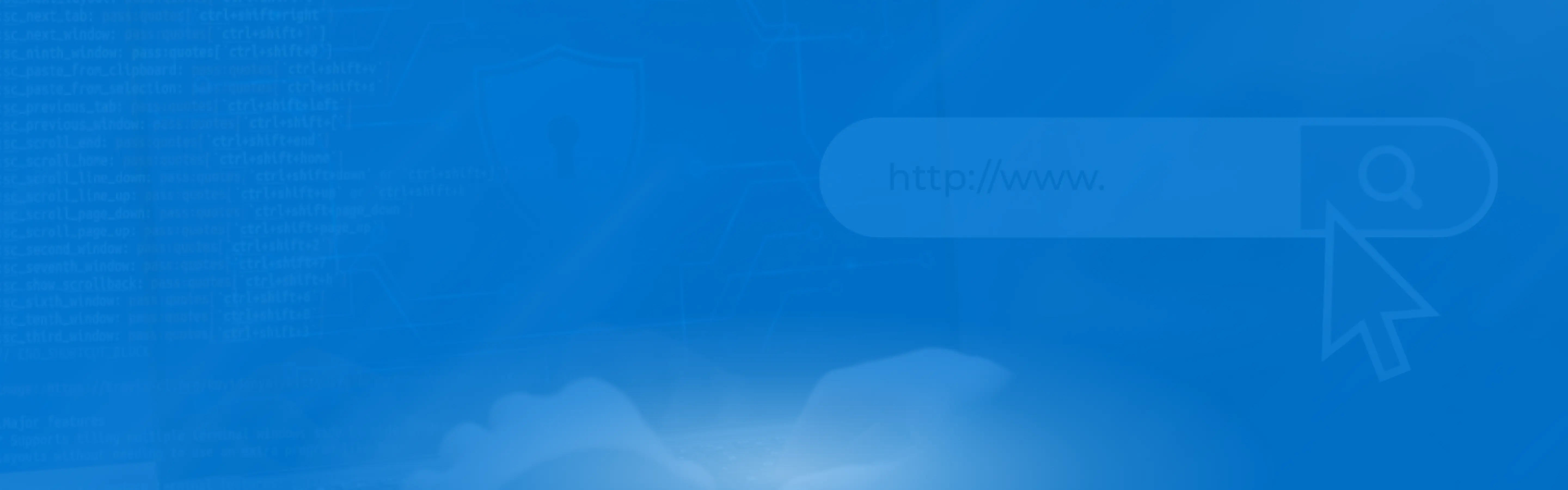 SSL certificates digital infrastructure background